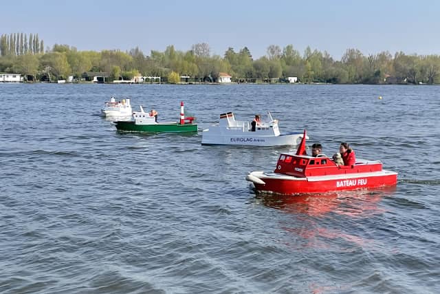 Bâteaux électiques à Eurolac