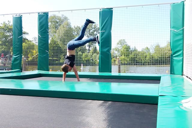 Trampolines à Eurolac